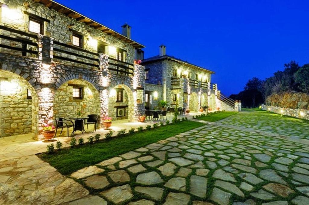 Prasino - Galazio Aparthotel Mourésion Exterior foto