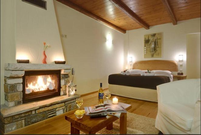 Prasino - Galazio Aparthotel Mourésion Cameră foto